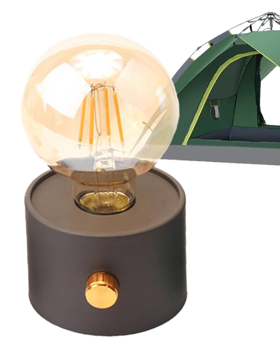 🏕️✨ VINTAGE LED LAMPA – RETRO ŠARM + TOPLA ATMOSFERA!