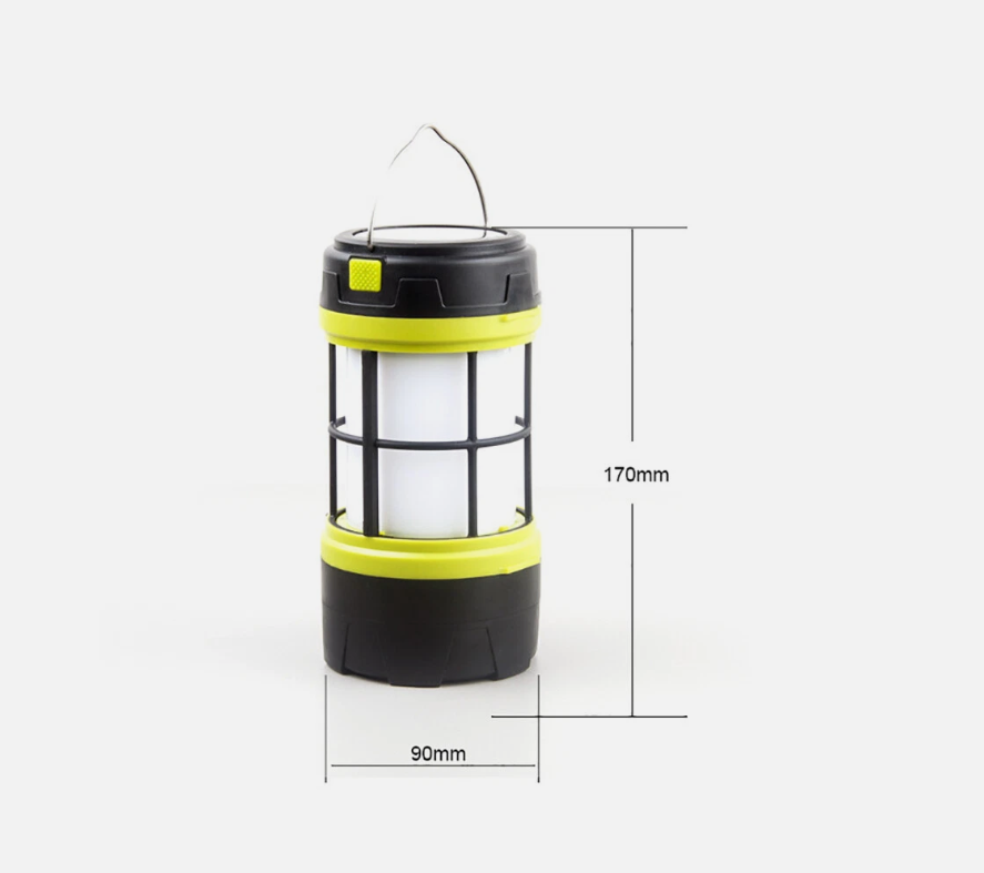 🔦 SOLARNA USB KAMPING LAMPa – VIŠENAMJENSKA 🔋