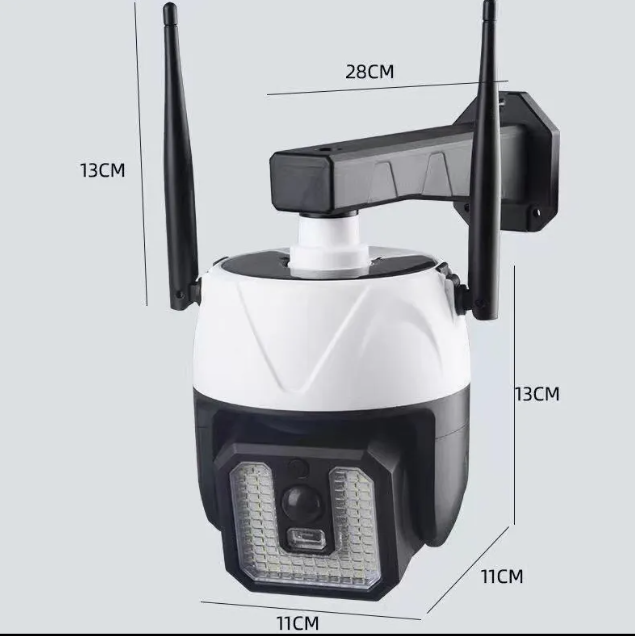 🔥 SOLARNA LAMPA SA SENZOROM + SIMULACIJA KAMERE – DVOSTRUKA ZAŠTITA U JEDNOM! 🔥