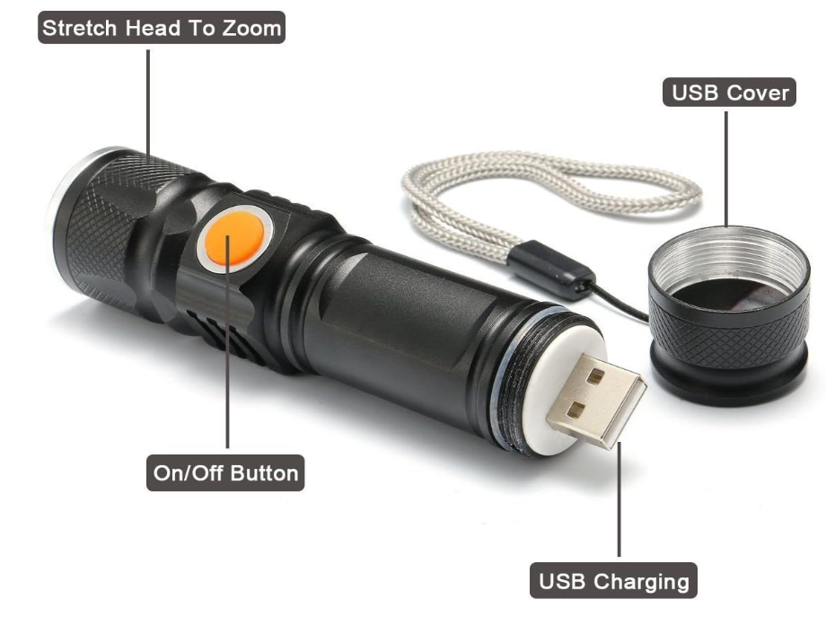 🔦 MINI LED LAMPA – USB PUNJIVA | SNAŽNA, KOMPAKTNA, NEZAUSTAVLJIVA!