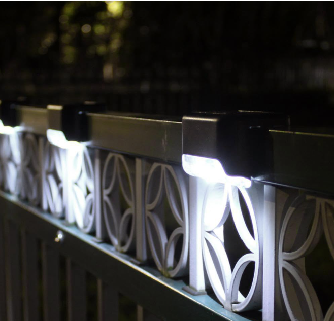 🌞 SOLARNE LED LAMPE ZA DVORIŠTE (SET 4 KOM) – AUTOMATSKA RASVJETA BEZ RAČUNA ZA STRUJU!