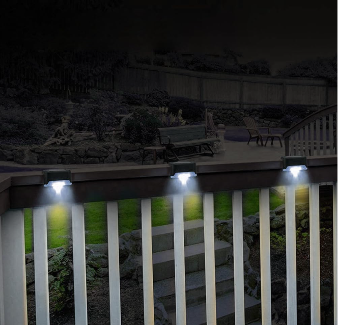 🌞 SOLARNE LED LAMPE ZA DVORIŠTE (SET 4 KOM) – AUTOMATSKA RASVJETA BEZ RAČUNA ZA STRUJU!