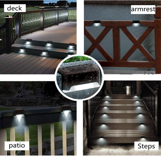 🌞 SOLARNE LED LAMPE ZA DVORIŠTE (SET 4 KOM) – AUTOMATSKA RASVJETA BEZ RAČUNA ZA STRUJU!