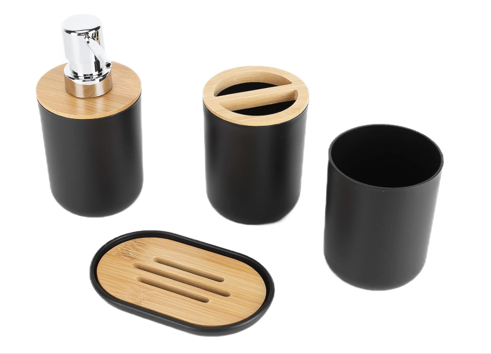 🛁 4u1 SET ZA KUPATILO – STIL, RED I PRAKTIČNOST NA JEDNOM MJESTU