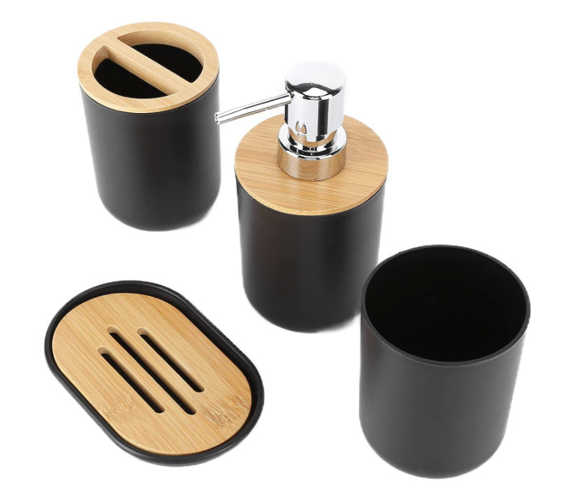 🛁 4u1 SET ZA KUPATILO – STIL, RED I PRAKTIČNOST NA JEDNOM MJESTU
