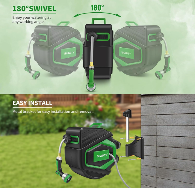 🌿 AUTOMATSKO ZIDNO CRIJEVO ZA VODU – 30M 🌿