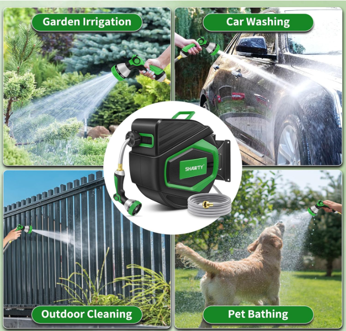 🌿 AUTOMATSKO ZIDNO CRIJEVO ZA VODU – 30M 🌿