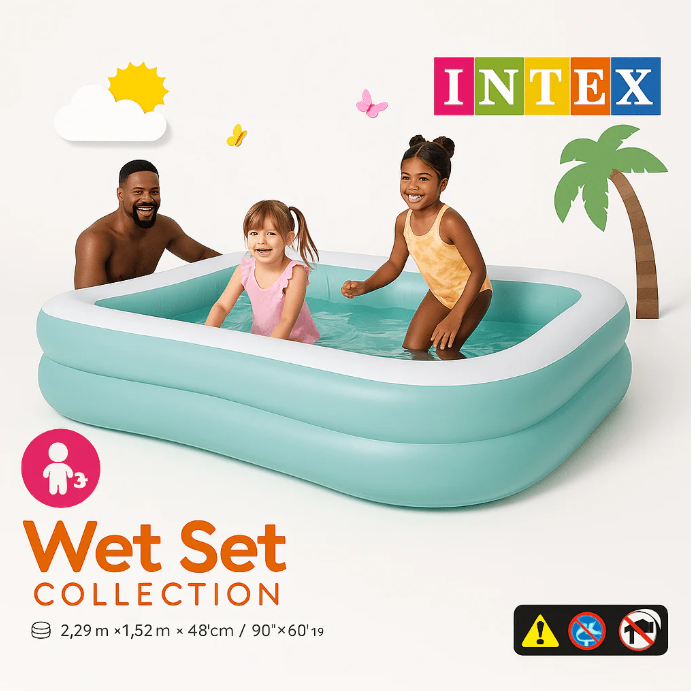 INTEX NAPUHANI PORODIČNI BAZEN 229 x 152 x 48 cm 🏊♂️🔥