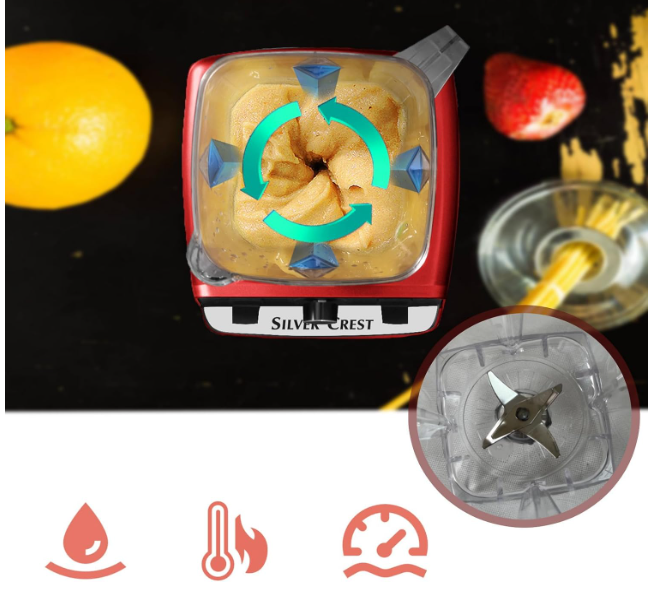 🔥 PROFESIONALNI BLENDER 4500W – 2L – 6 U 1