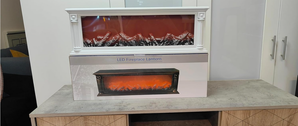 🔥 PREMIUM LED DEKORATIVNI KAMIN SA REALISTIČNIM EFEKTOM PLAMENA, ŽARA I DIMA – USB I BATERIJSKO NAPAJANJE! 🏡✨