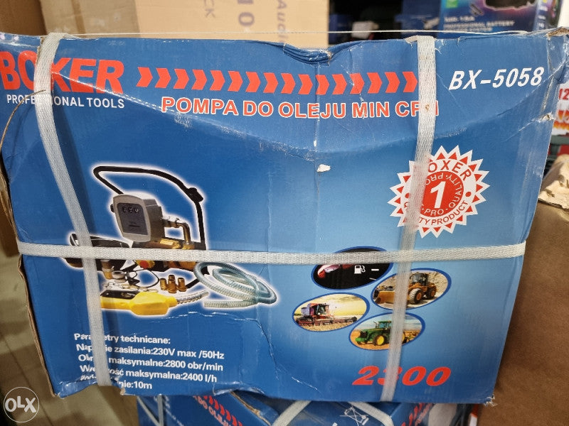 ⛽🔥 PUMPA ZA PRETAKANJE GORIVA BOXER GERMANY – 2400 L/H 🔥⛽