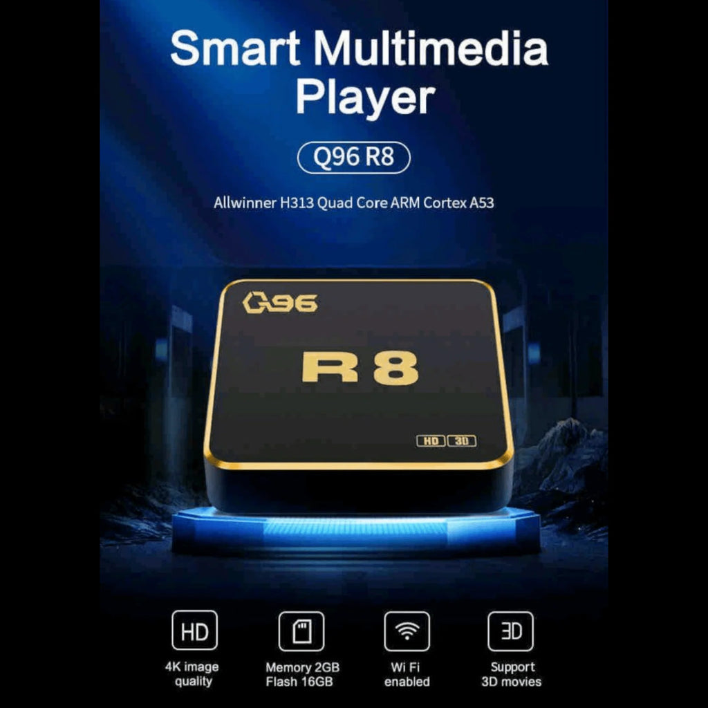 Q96 R8 Android TV Box – Pretvorite Svaki Televizor u Pametni Centar Zabave