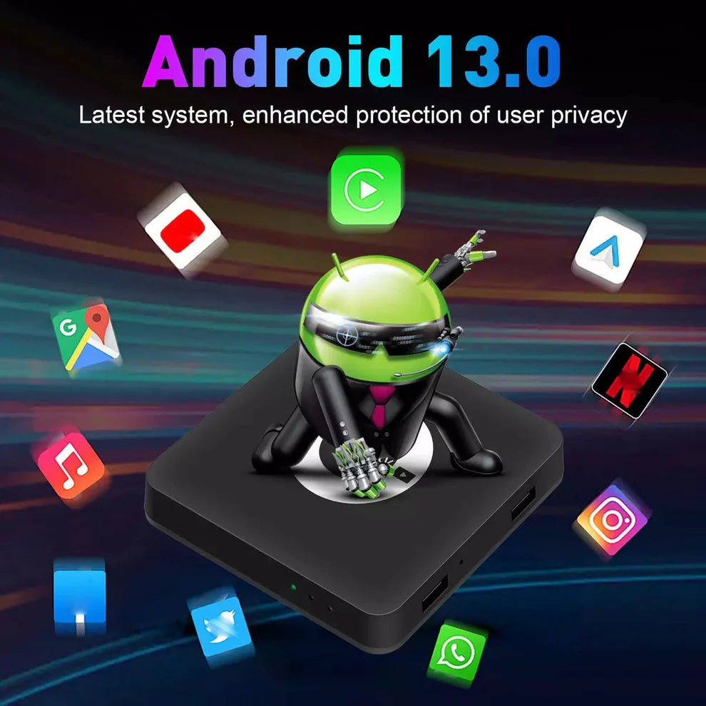 Android TV Box 8GB + 128GB