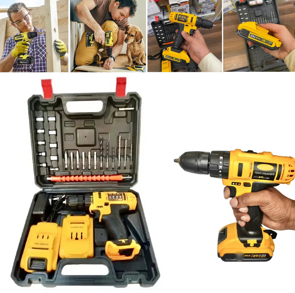 Bežična Bušilica DeWALT  s dodatnim alatom