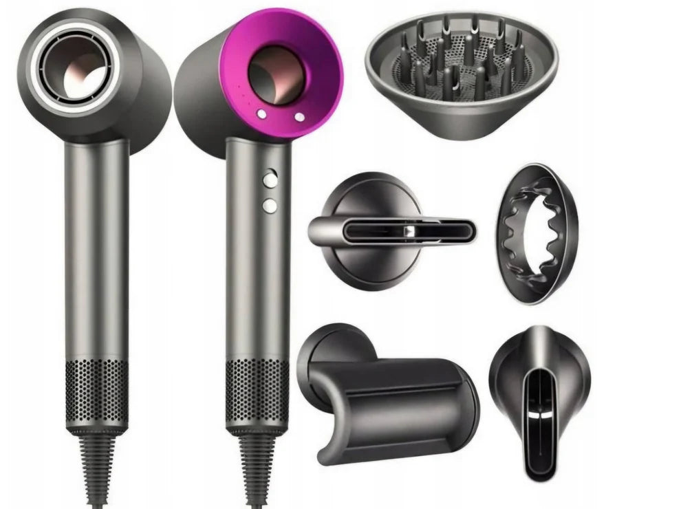 Bežični Fen za Kosu s 5 Magnetnih Mlaznica – Profesionalno i Brzo Sušenje