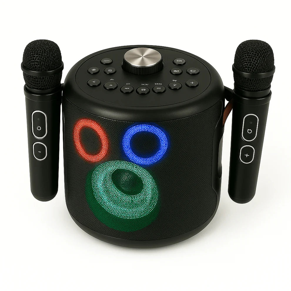 Bluetooth Karaoke Zvučnik s dva mikrofona