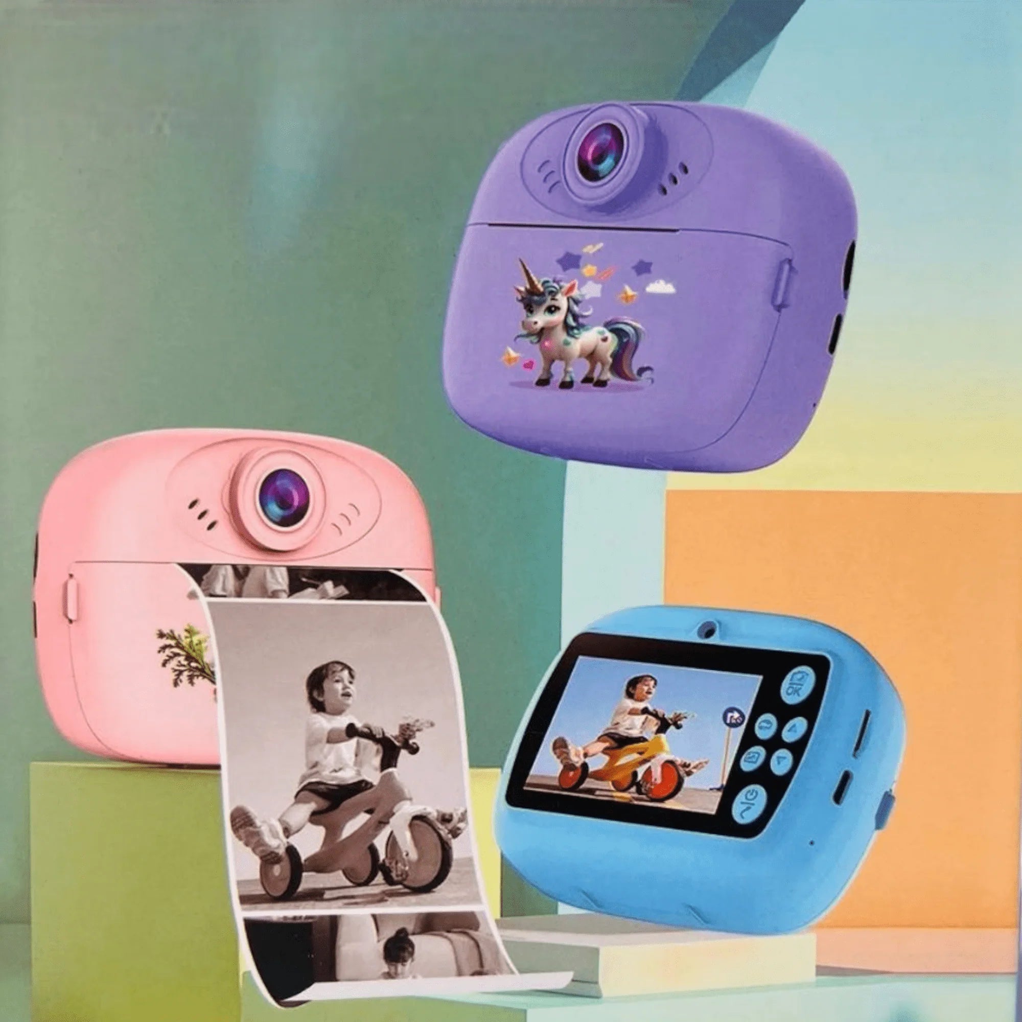 Dječiji Fotoaparat s Printerom – Zabava, Kreativnost i Uspomene u Jednom!