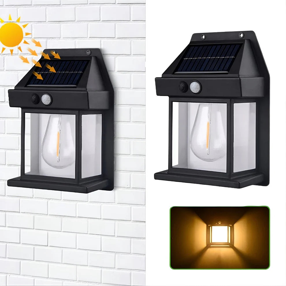 Elegantna Solarna Zidna Lanterna Lampa