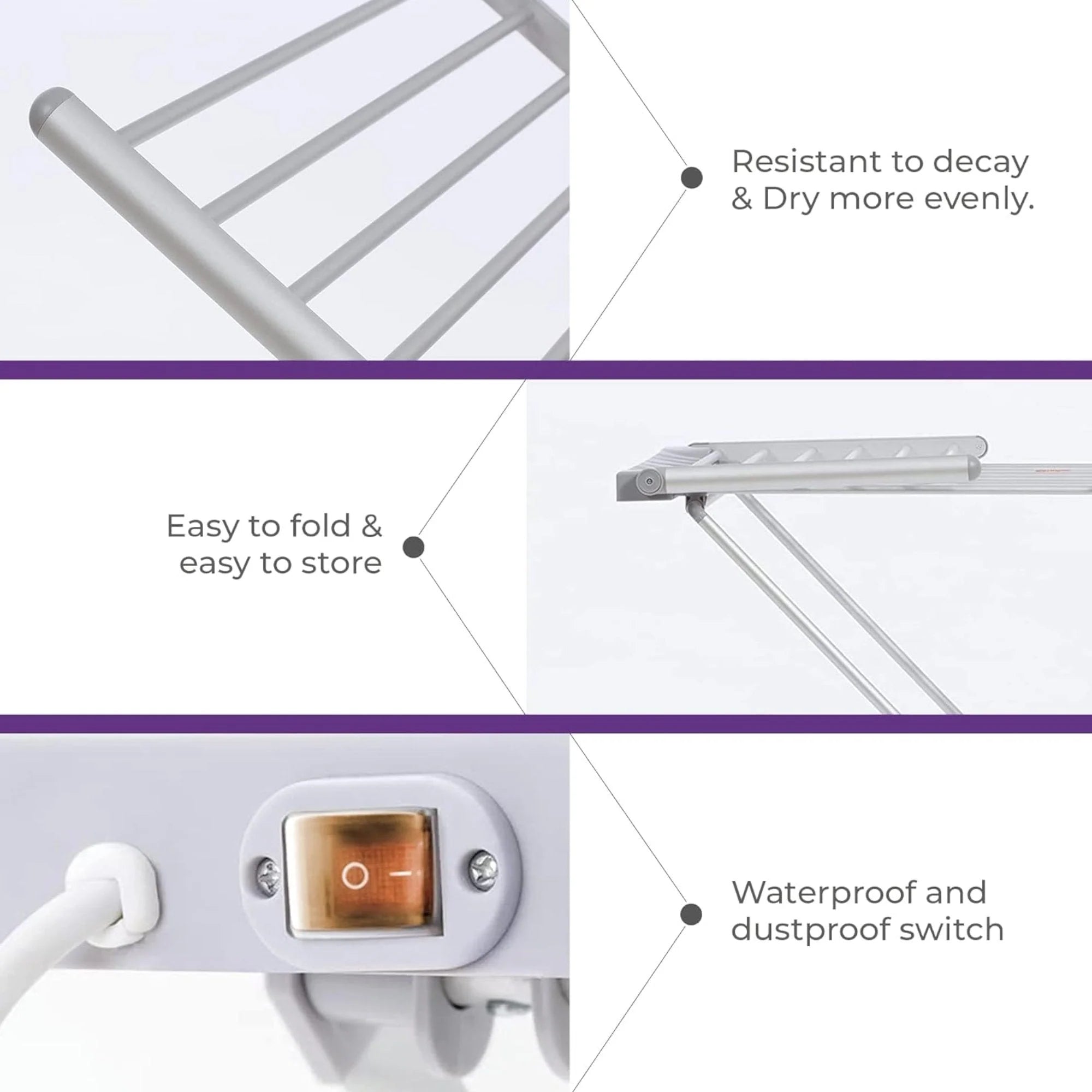 ⚡ Električno Sušilo za Rublje – Suho Rublje Brže nego Ikad!