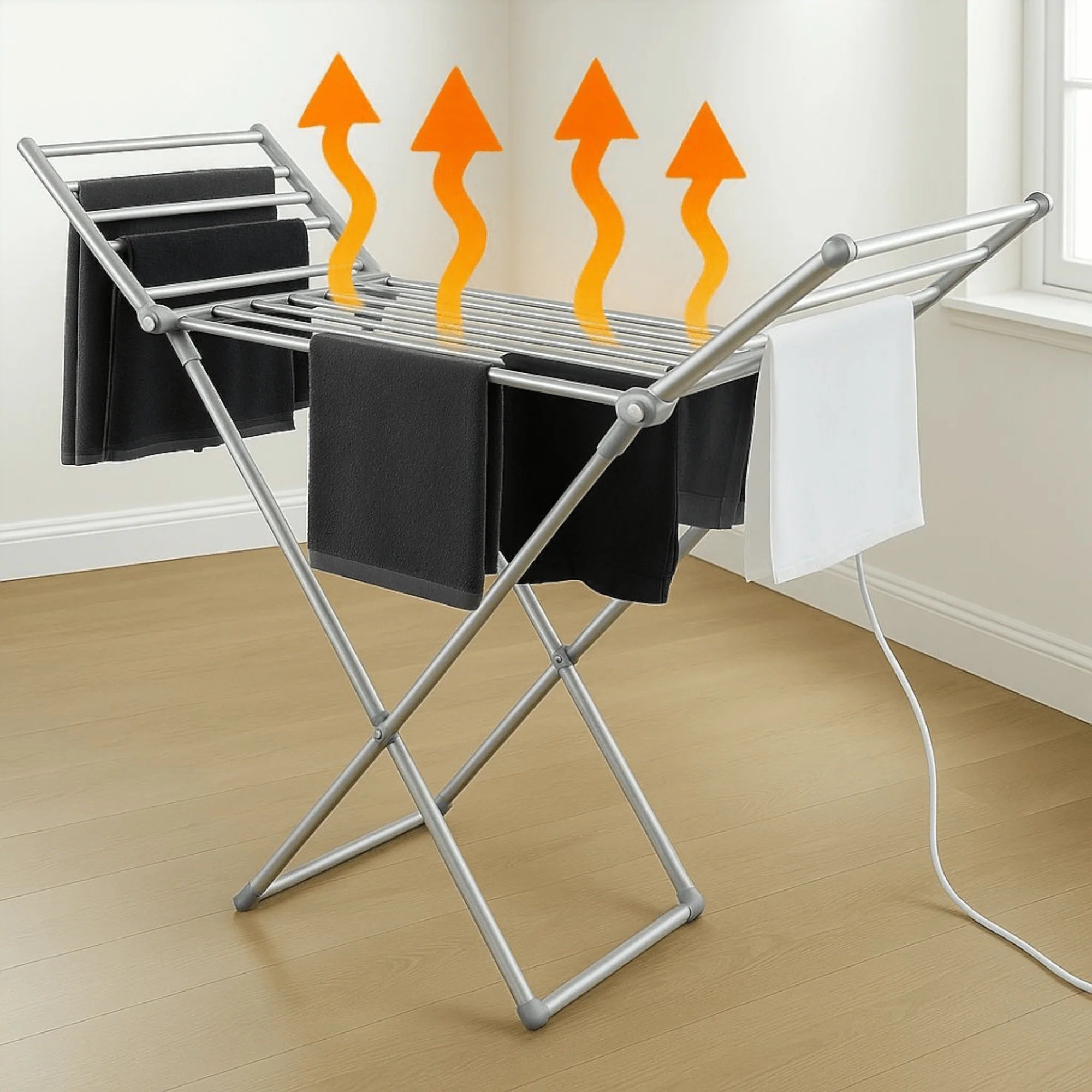 ⚡ Električno Sušilo za Rublje – Suho Rublje Brže nego Ikad!