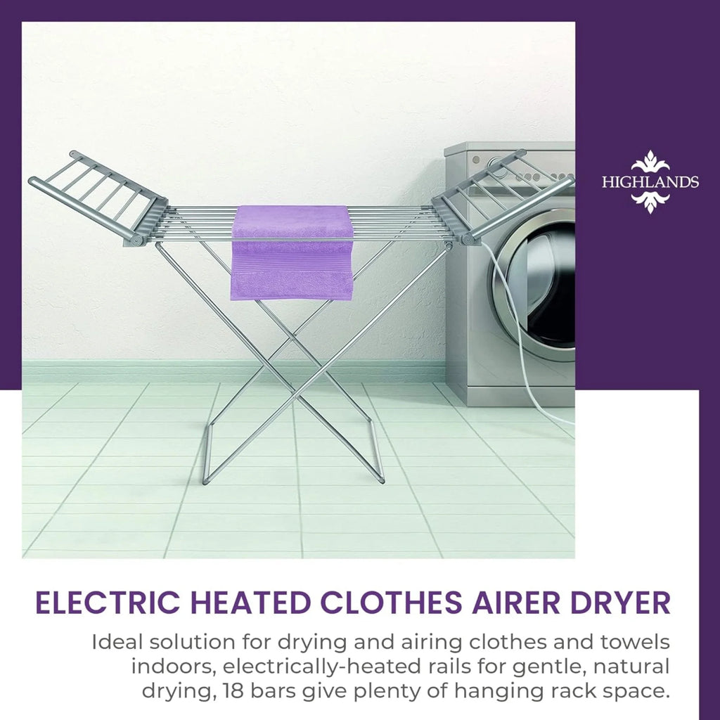 ⚡ Električno Sušilo za Rublje – Suho Rublje Brže nego Ikad!