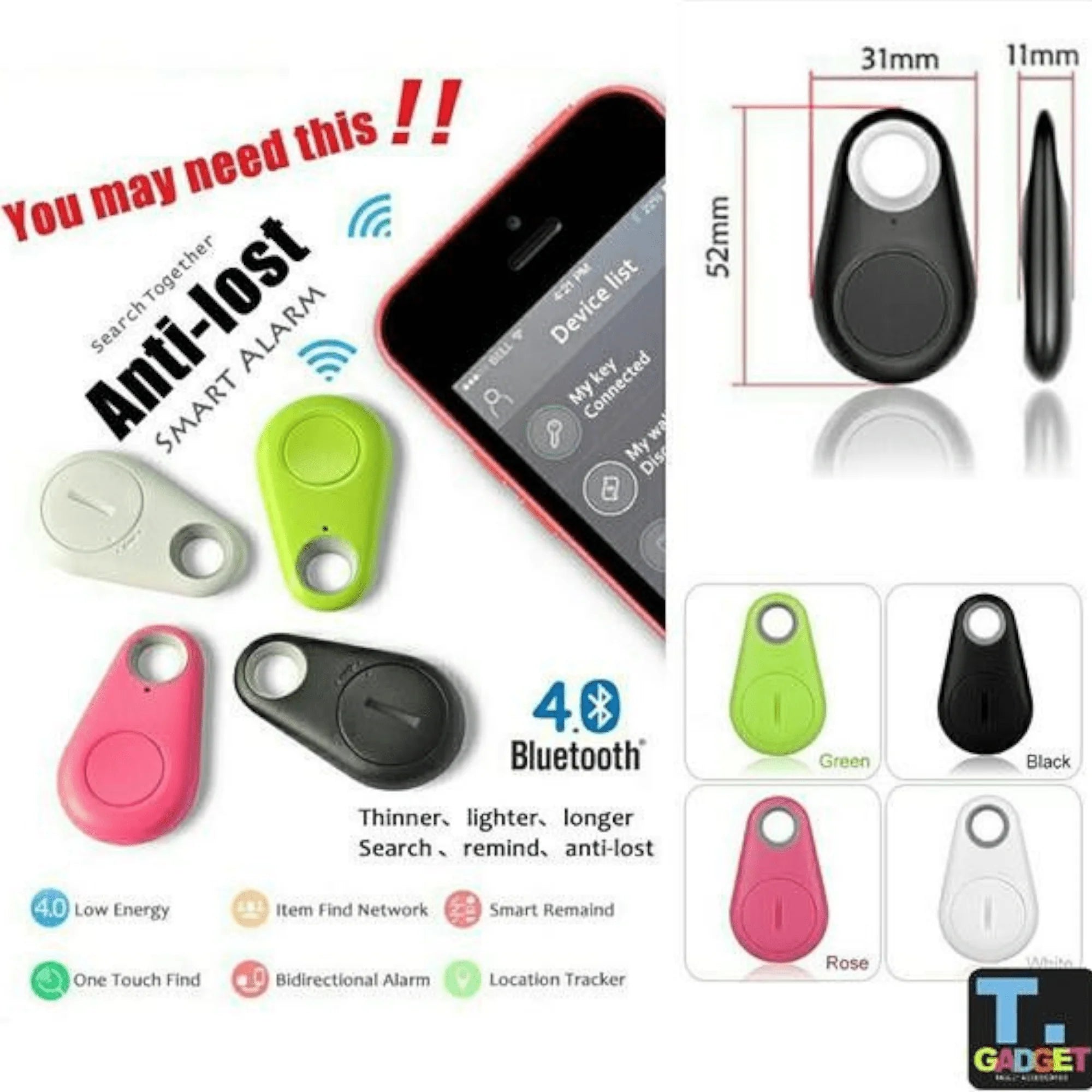 GPS Mini Lokator Privjesak – Vaše Stvari, Uvijek Nađene!