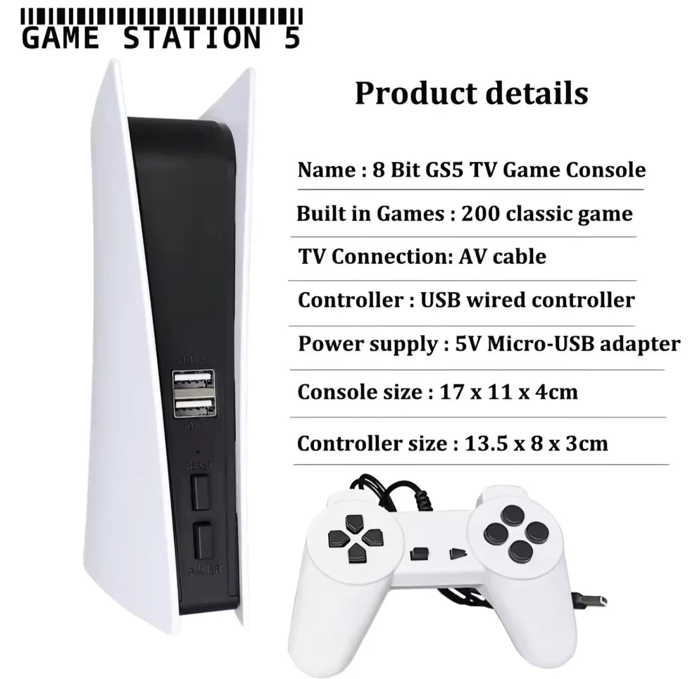 GS5 Retro Igraća Konzola