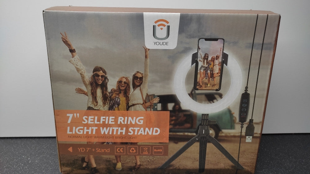 💡📱 RING LIGHT TRIPOD SA DRŽAČEM ZA TELEFON