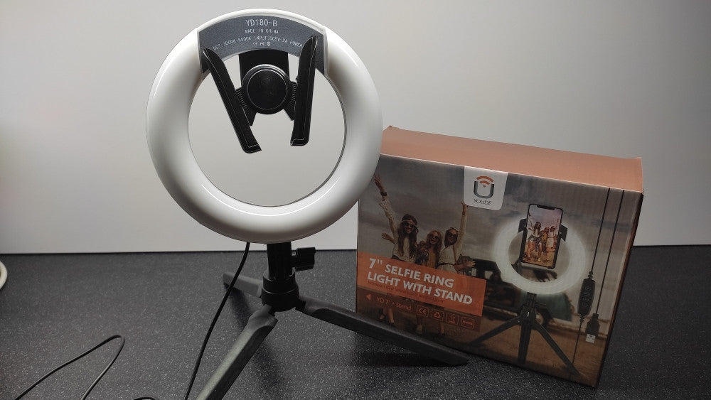 💡📱 RING LIGHT TRIPOD SA DRŽAČEM ZA TELEFON