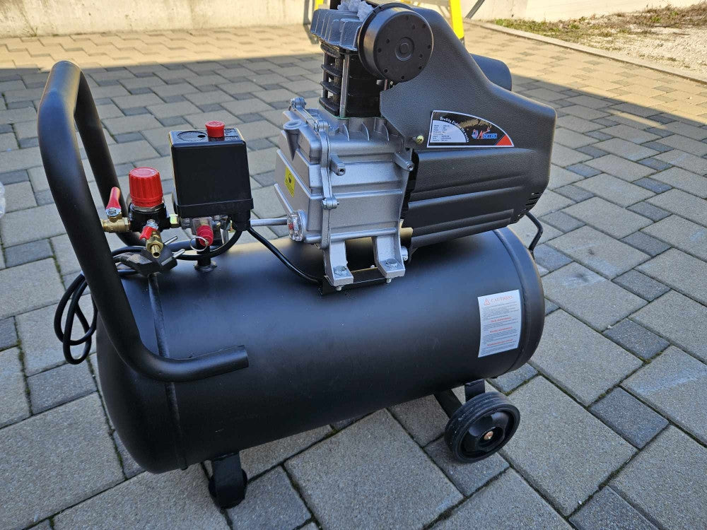 🔧🔥 KLIPNI ULJNI KOMPRESOR ZA VAZDUH ASAMAN GERMANY – 50 L | 3 HP 🔥🔧