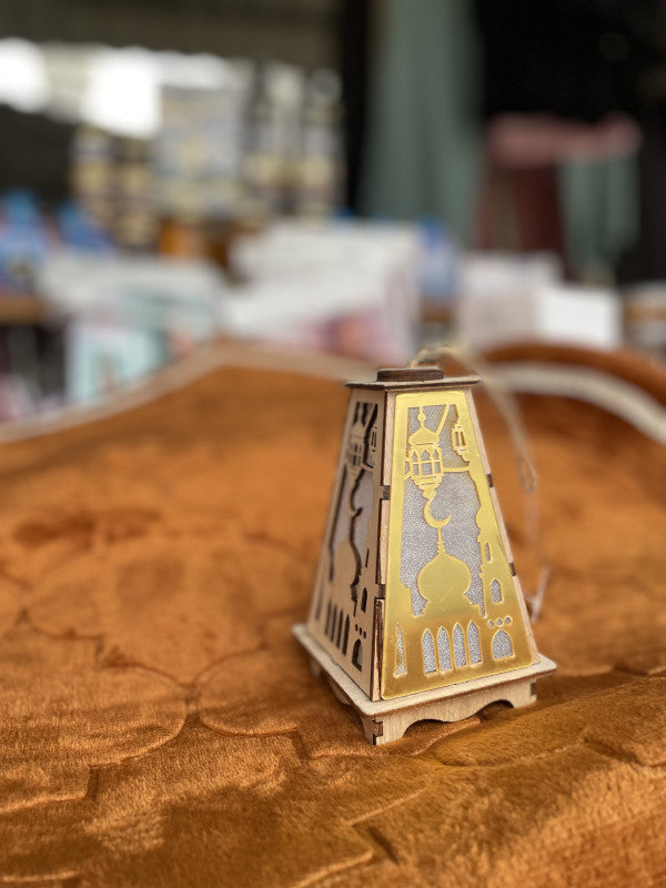 🌙 RAMAZANSKI FENJER NA BATERIJE 10 cm – TOPLINA I DUH RAMAZANA U TVOM DOMU 🌙