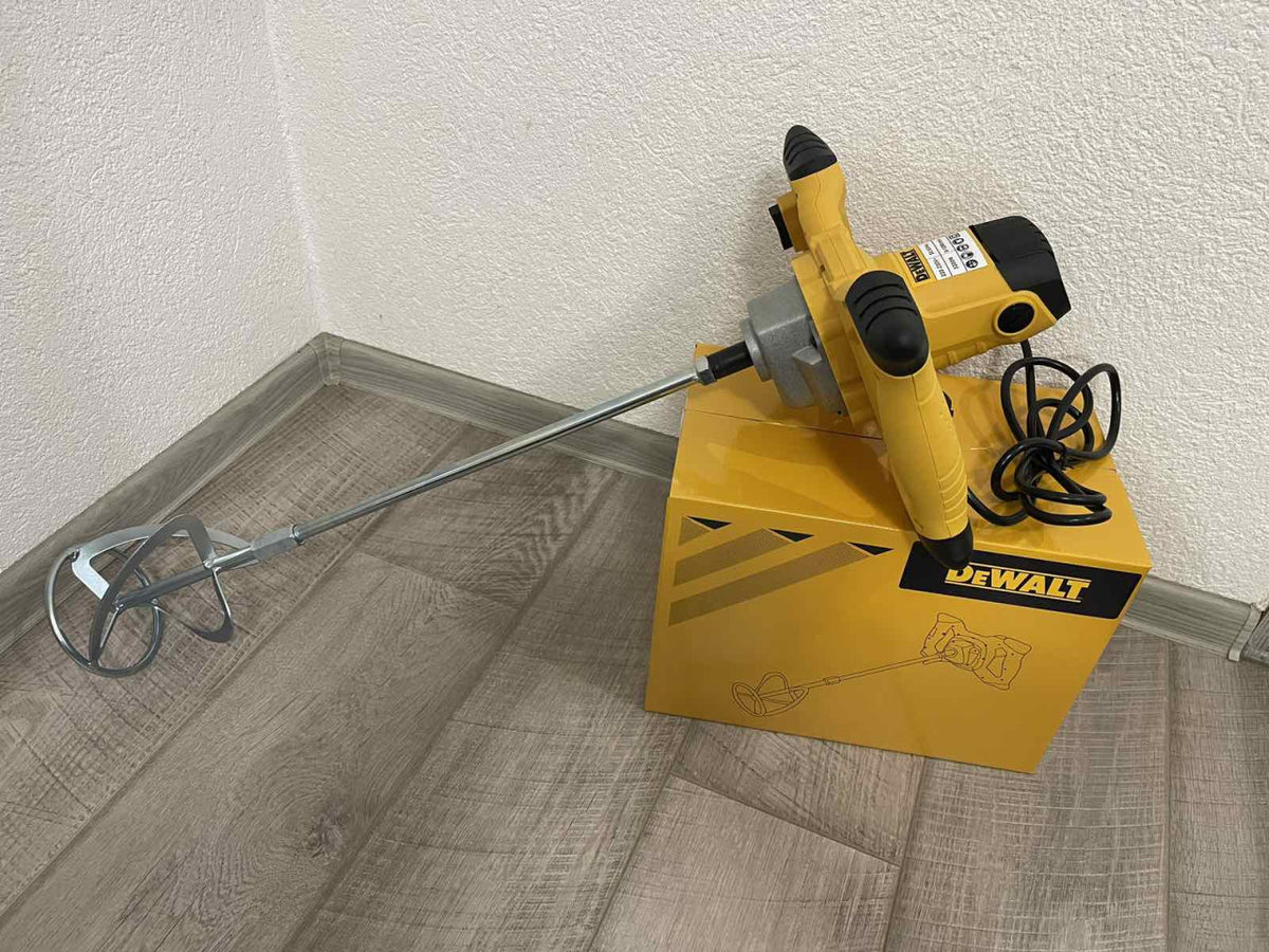 🛠️🔥 DeWALT ELEKTRIČNI MIKSER ZA BETON, LJEPILO I MALTER – 3200W, 1200 OBRTAJA, 6 BRZINA!