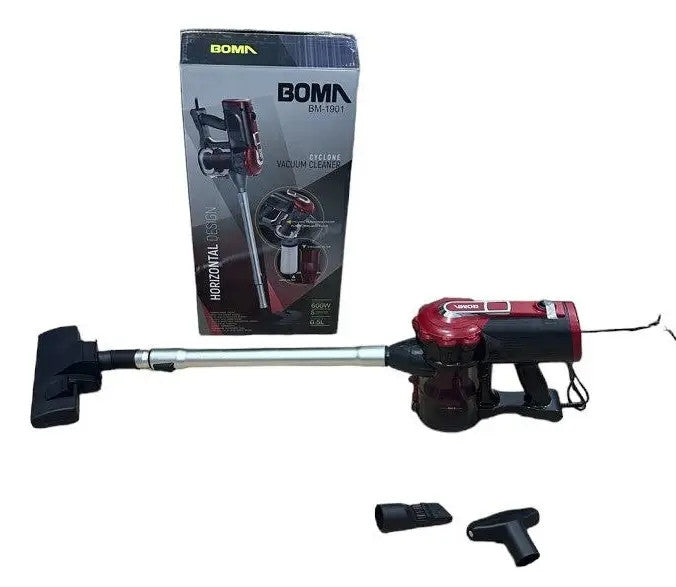 🧹 BOMA BM-1901 VERTIKALNI USISIVAČ – 600 W SNAGE, MAKSIMALNA PRAKTIČNOST