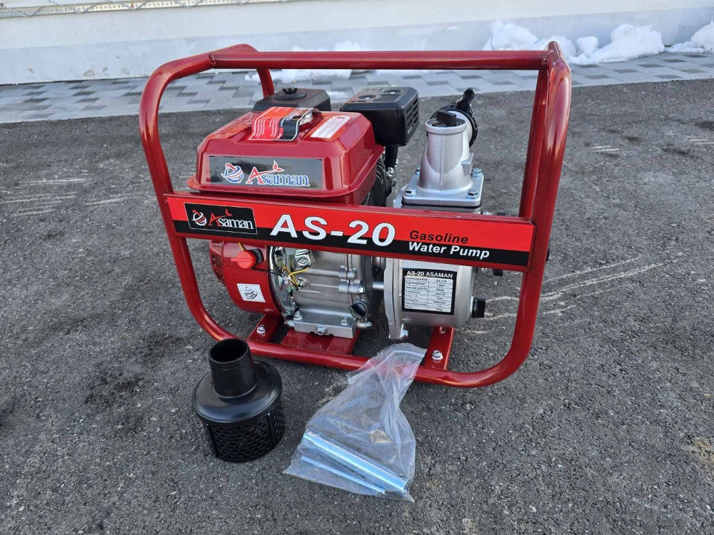 🔥 MOTORNA BENZINSKA PUMPA ZA VODU 2″ ASAMAN ENGINE – MAX POWER 7.0 HP 🔥