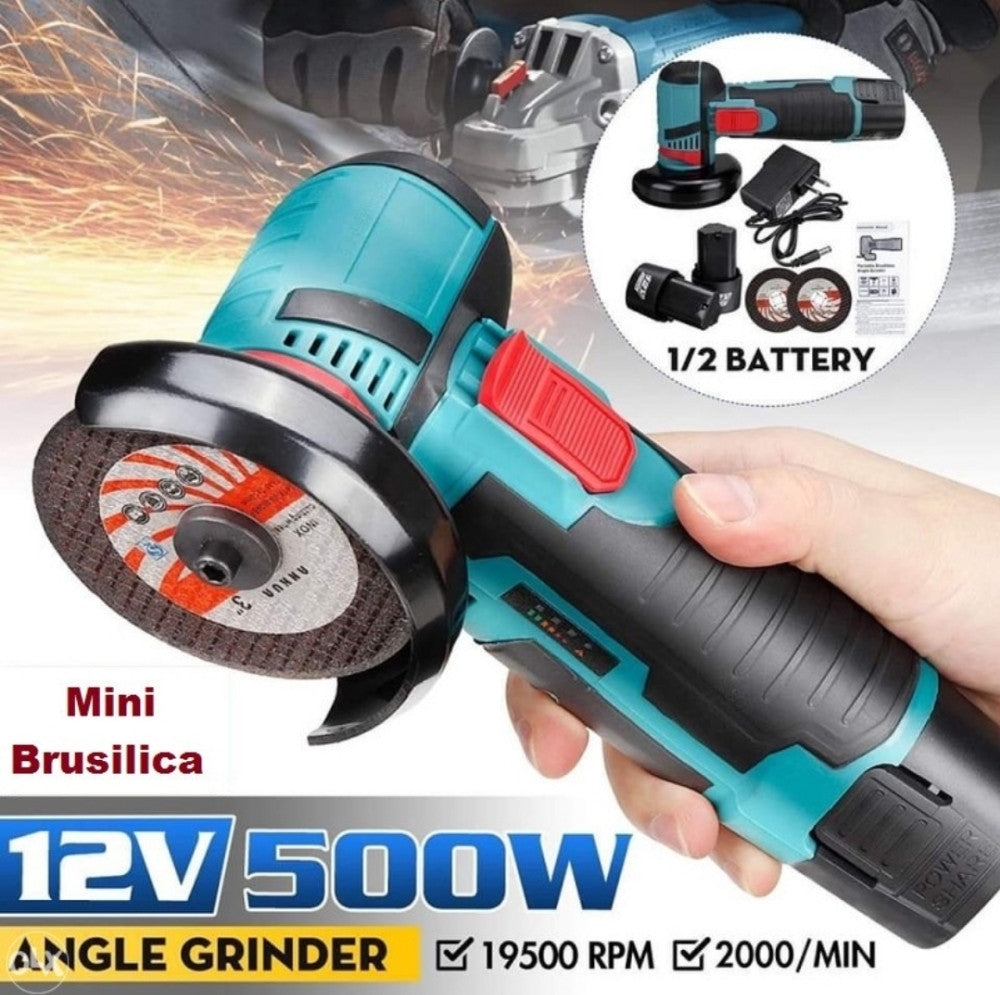 🔩 Aku Kutna Brusilica Makita 500W – Snaga i preciznost bez kablova!