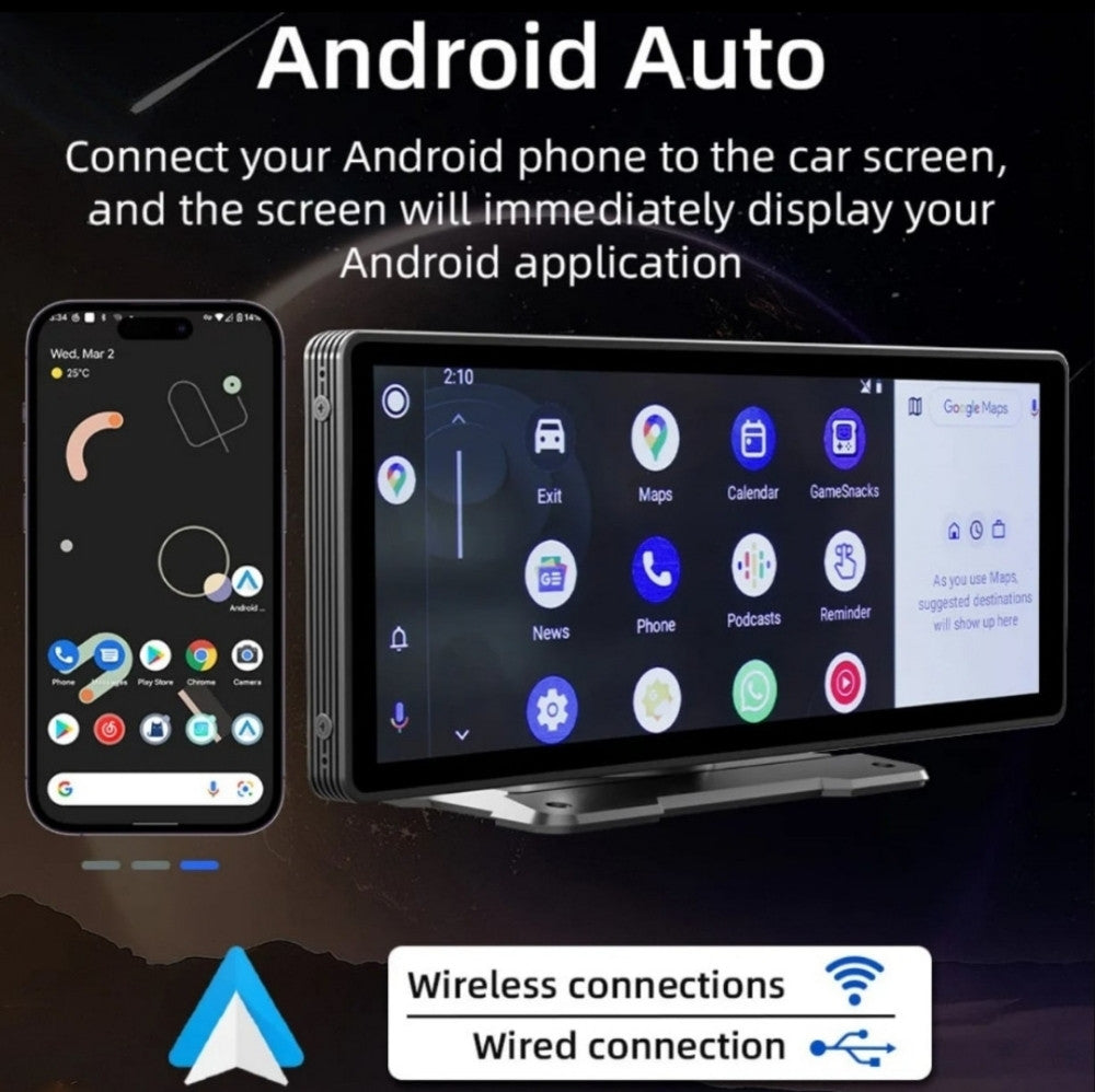 🚗 Android Auto Radio 9″ – Univerzalna Multimedija sa Rikverc Kamerom