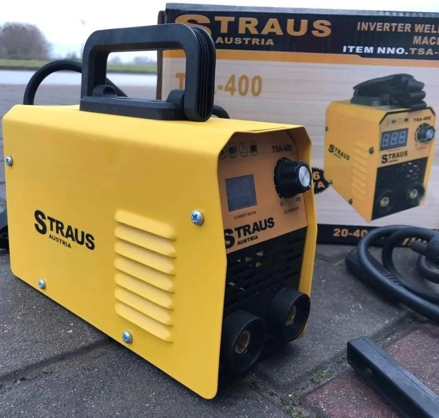 STRAUS AUSTRIA 400A – Profesionalni Aparat za Varenje za Majstore koji Traže Snagu, Preciznost i Pouzdanost