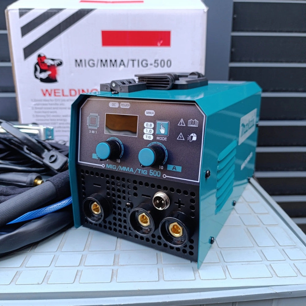 MAKITA 3u1 Aparat za Varenje MIG/MMA/TIG – 500A