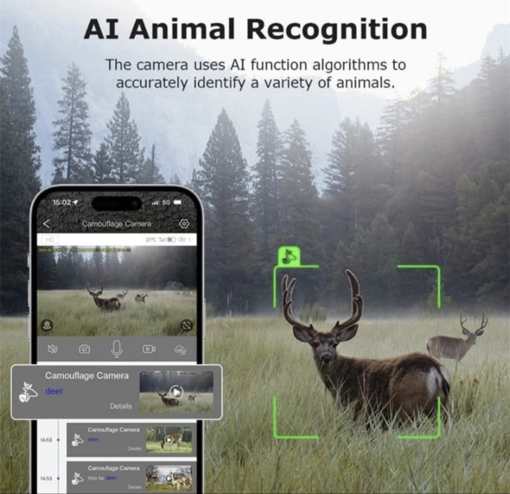 LOVAČKA 4G KAMERA SA SOLAROM + GPS – TROSTRUKI SENZORI, NOĆNO SNIMANJE, PRAĆENJE LOKACIJE! 🔥🌲