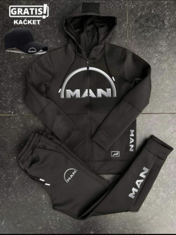 Muški Komplet Trenerke (S–3XL) + GRATIS Kačket