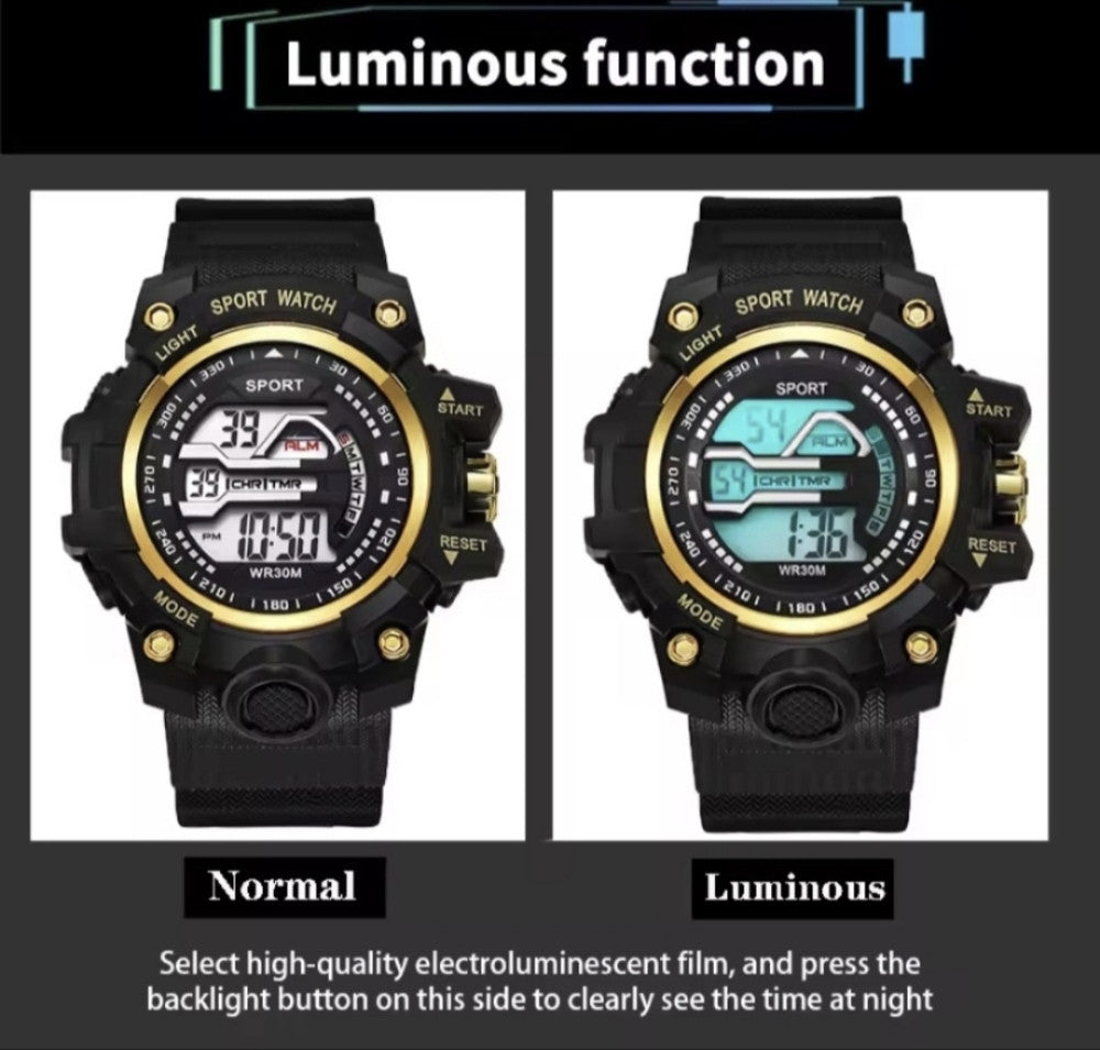 TAKTIČKI / DIGITALNI RUČNI SAT – IZDRŽLJIVOST I FUNKCIONALNOST U JEDNOM!