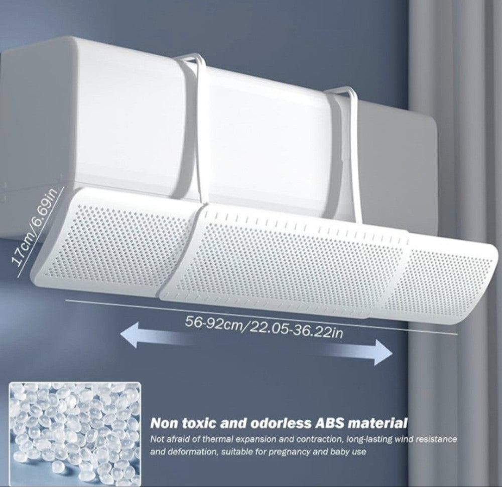 USMJERIVAČ ZRAKA ZA KLIMU – MODERNI ZIDNI BEZ BUŠENJA! 🔥❄️
