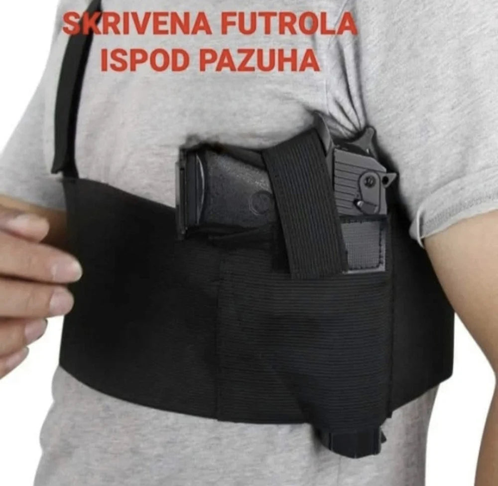 Univerzalna Futrola za Pištolj – Prsluk ispod Pazuha (Concealed Carry Vest Holster)