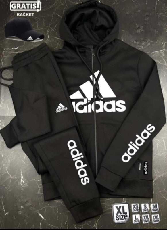 Muški Komplet Trenerke (S–3XL) + GRATIS Kačket