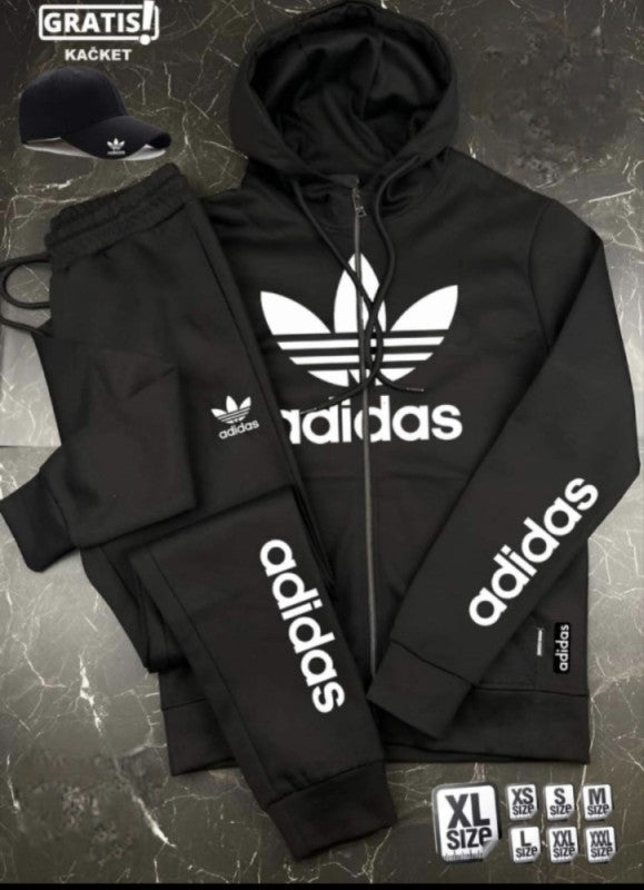 Muški Komplet Trenerke (S–3XL) + GRATIS Kačket