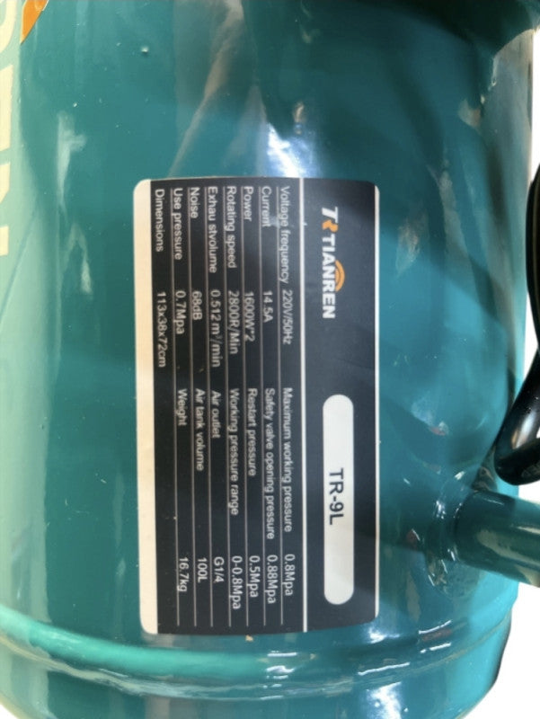 MALI KOMPRESOR 9L – 1280W – 7 BARA