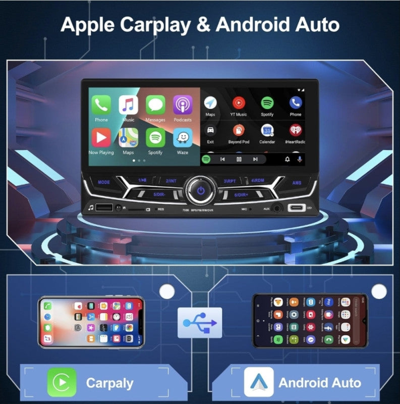 AUTO RADIO MULTIMEDIJA 2DIN 7" – PRETVORI AUTO U MODERNU MULTIMEDIJALNU MAŠINU! 🔥