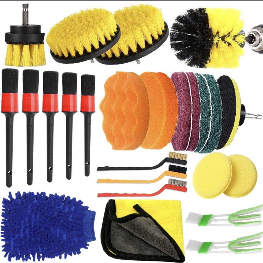 SET ZA DUBINSKO ČIŠĆENJE I POLIRANJE – 25u1 SUPER KOMPLET! 🔥