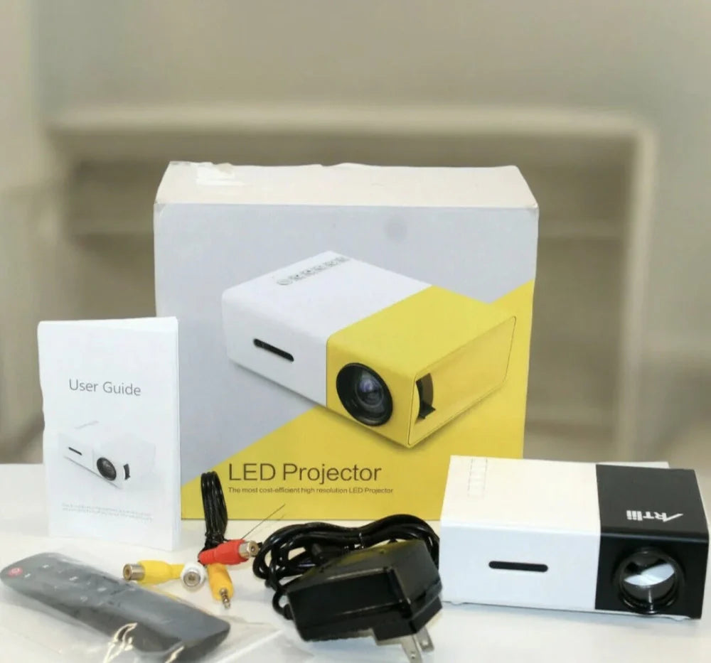 🎥 Mini Projektor 3D Full HD 1080P – Kućno Kino u Vašem Džepu