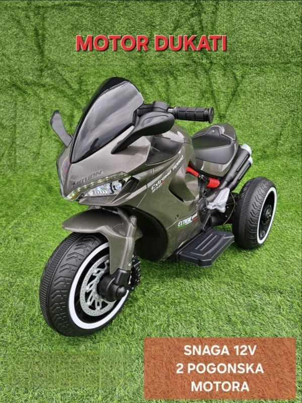 MOTOR NA AKUMULATOR “DUCATI” – DJEČIJI SAN NA DVA TOČKA!